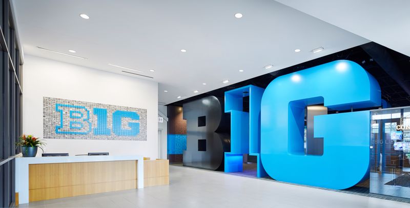 Big Ten Conference Headquarters Fan Museum | DI Projects