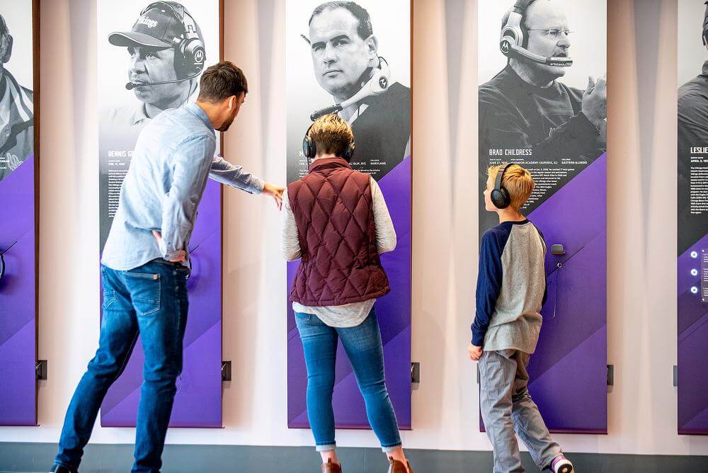 Minnesota Vikings Fan Museum Exhibit Design