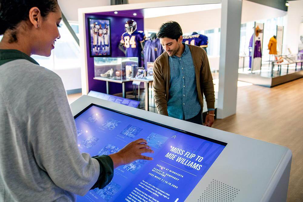 Minnesota Vikings Fan Museum Exhibit Design