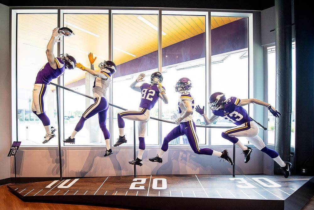 Minnesota Vikings Fan Museum Exhibit Design