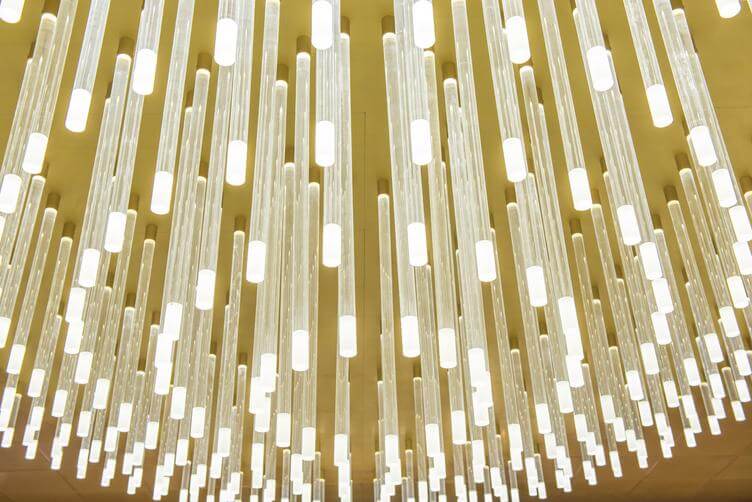 Chandelier close up