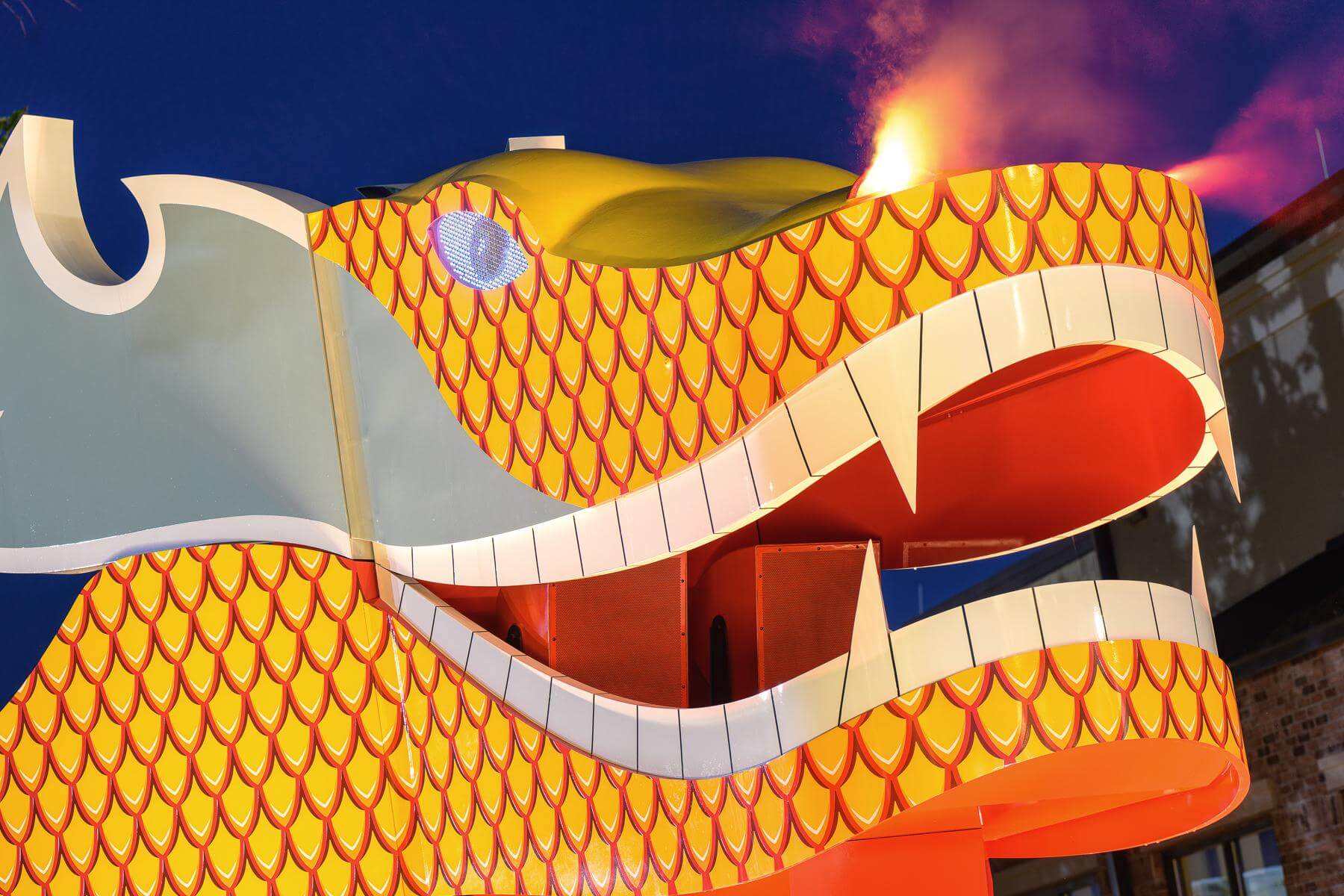 Gainesville Dragon face