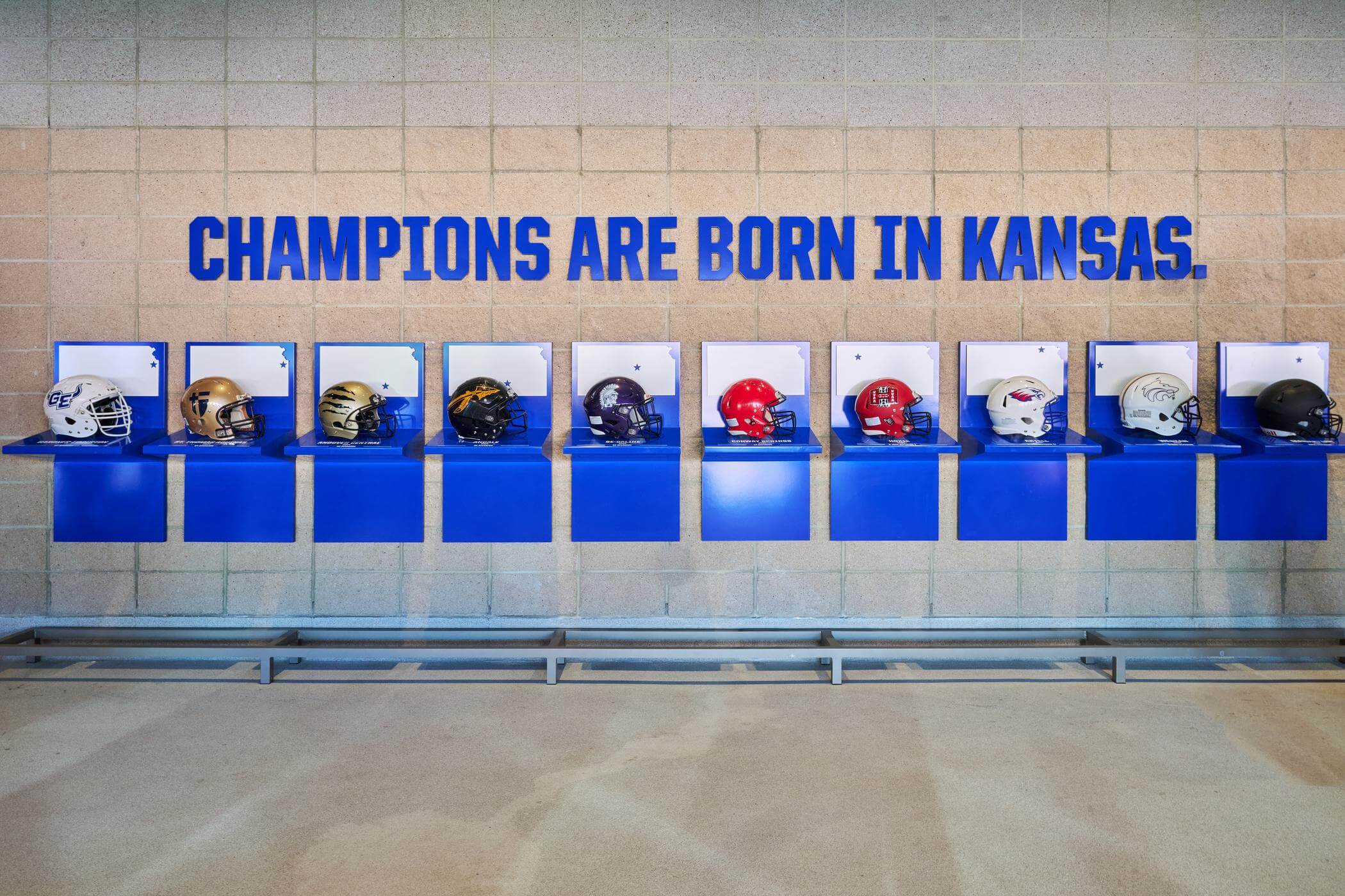 State of Kansas Champions Wall