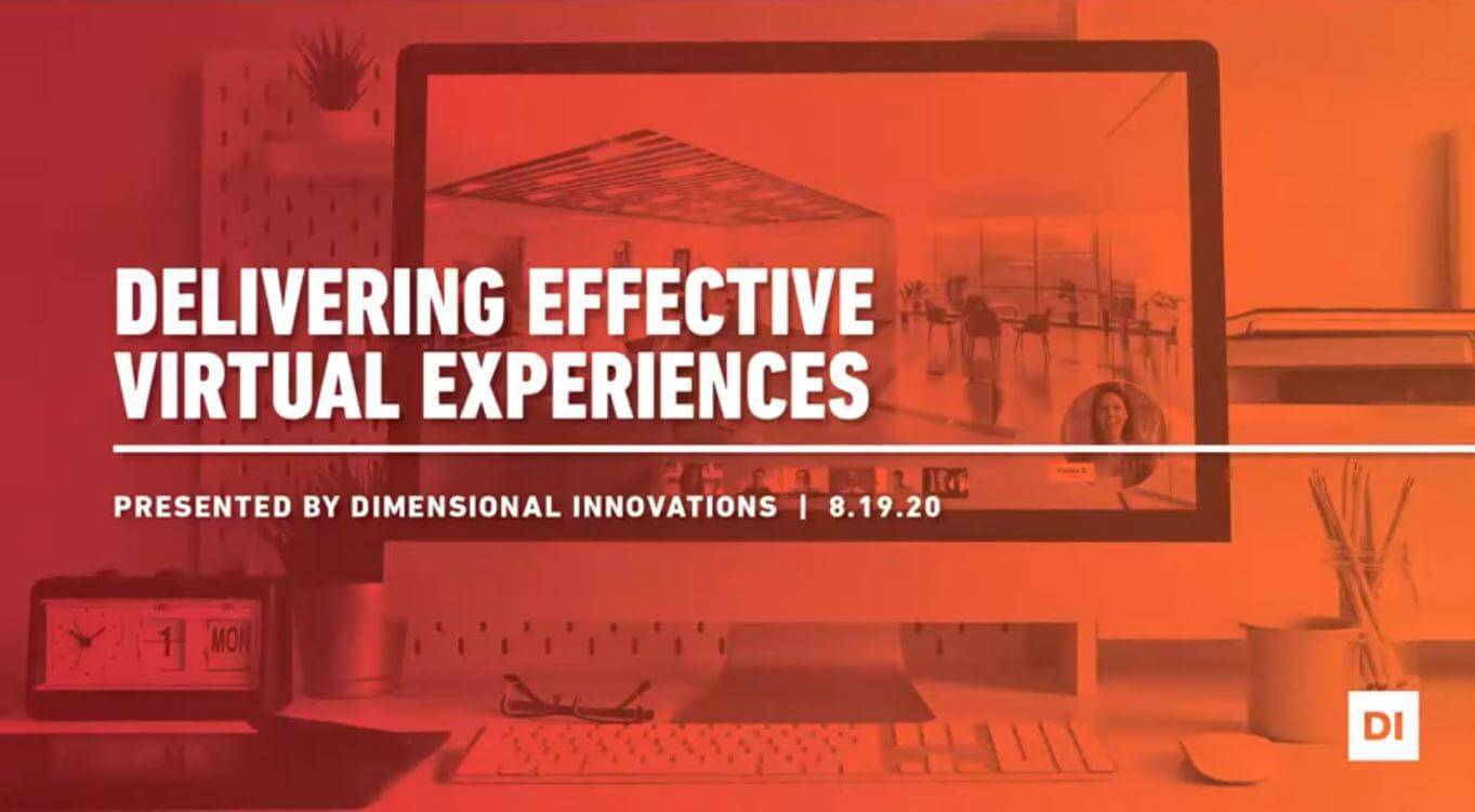 DI WEBINAR: CREATING EFFECTIVE VIRTUAL EXPERIENCES THUMBNAIL