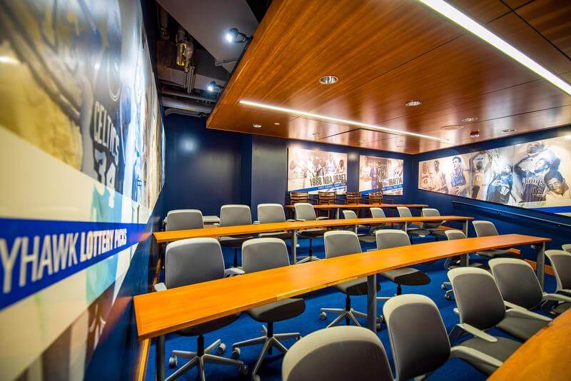 University of Kansas Basketball Locker Room