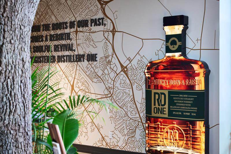 RD1 Spirits - Bourbon bottle