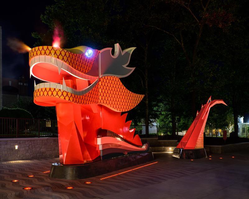 Night Gainesville Dragon