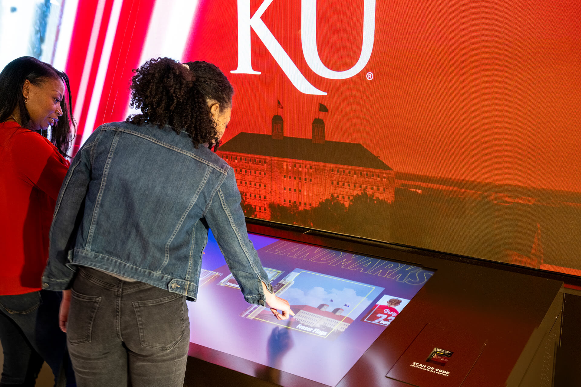 KU touch screen display